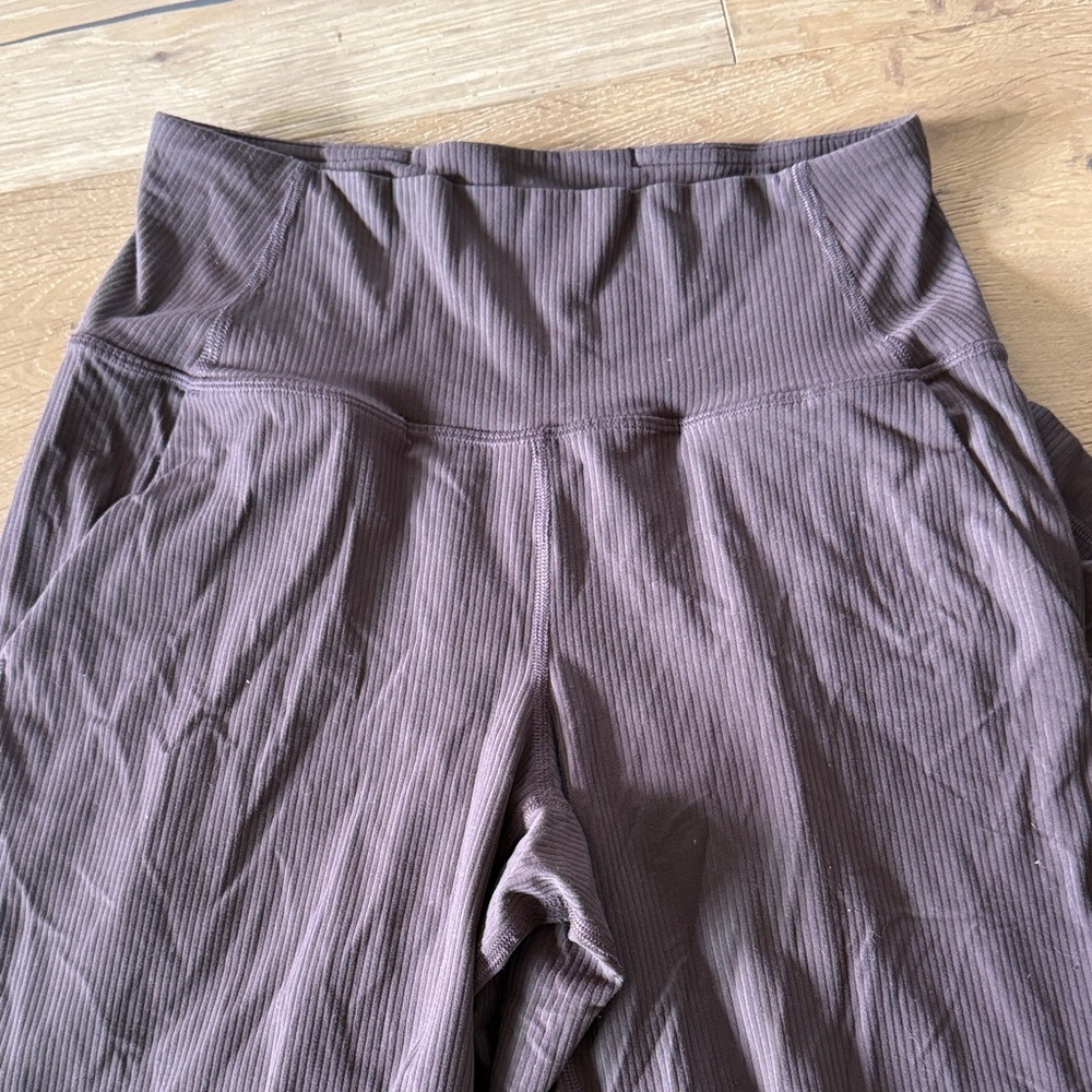 lululemon Align™ High-Rise Ribbed Wide-Leg Pant Tall - Picture 8 of 13